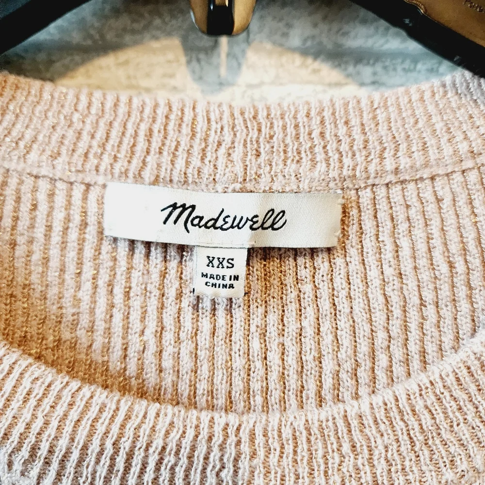 Madewell Metallic Sweater‎